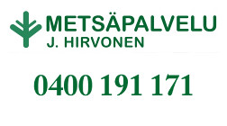 Metsäpalvelu Hirvonen J logo